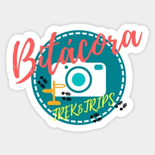 BITACORA TREKKING AND TRIPS Sticker